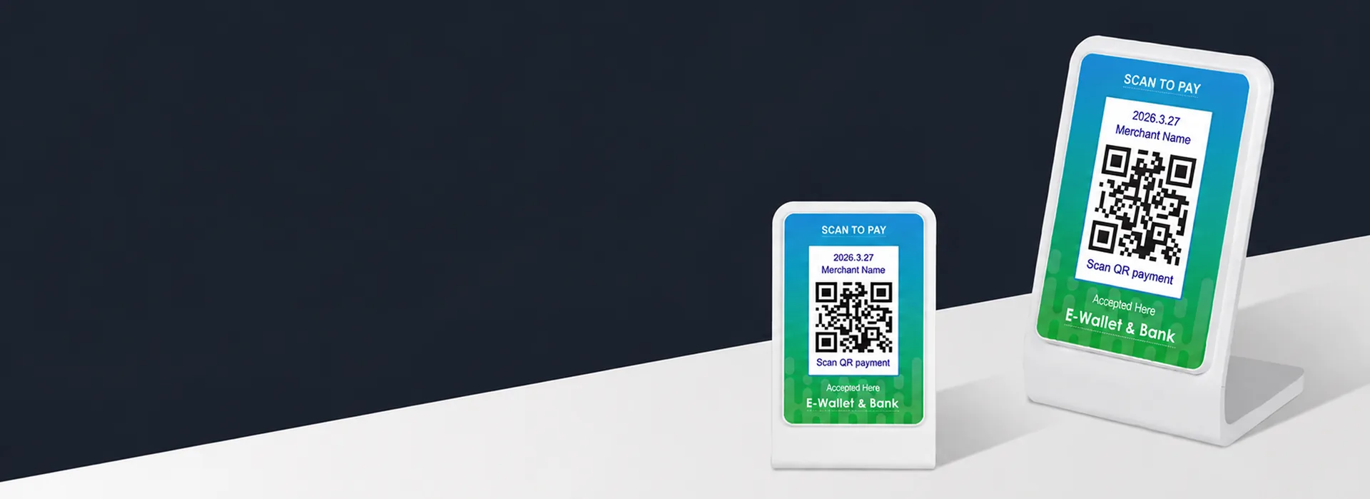 QR payment devices representing the future of payments